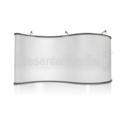 Advertising Booth Design Two Presentation clipart