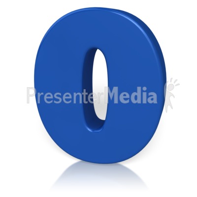 Number Zero Presentation clipart