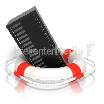Life Preserver Server Presentation clipart