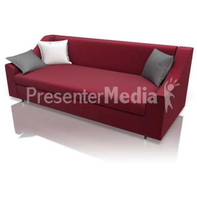 Sofa Presentation clipart