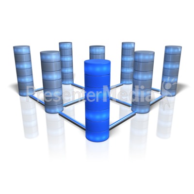 Database Array Presentation clipart