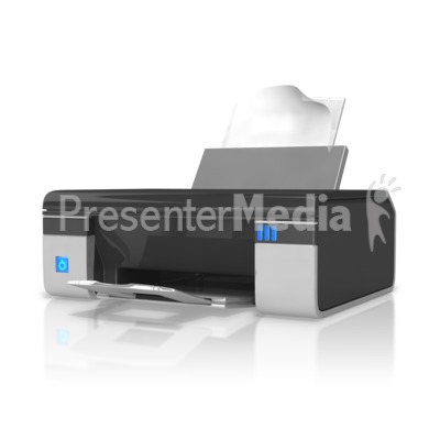 Office Printer Presentation clipart