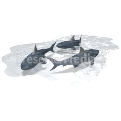 Pool Of Sharks Presentation clipart