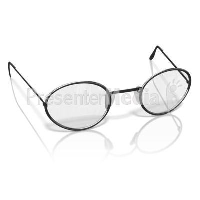 Single Glasses Presentation clipart