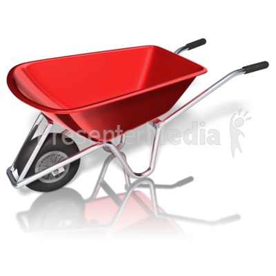 Wheelbarrow Presentation clipart