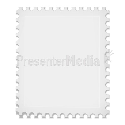 Rectangle Stamp Presentation clipart