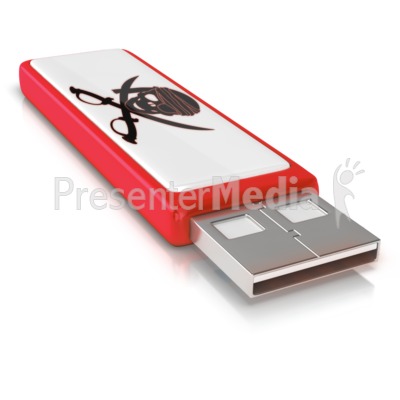 USB Data Theift Presentation clipart