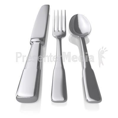 Silverware Presentation clipart
