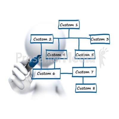 Stick Figure Fill In The Boxes Text Presentation clipart