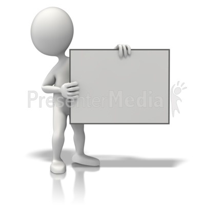 Figure Sign Right Presentation clipart