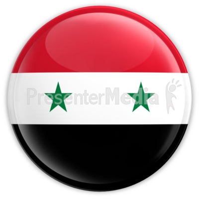 Syria Button Presentation clipart