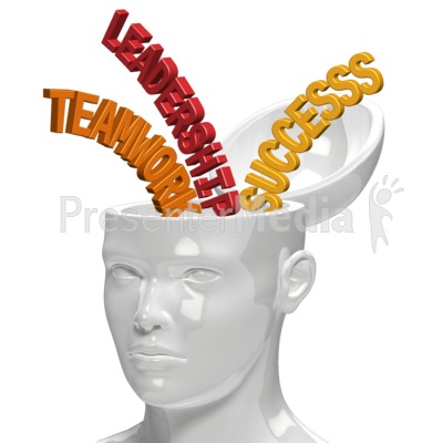 Open Head Phrases Presentation clipart