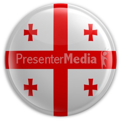 Badge of Georgia Presentation clipart
