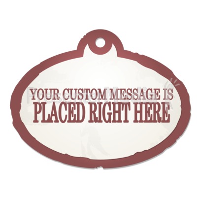 Scrap Tag Presentation clipart
