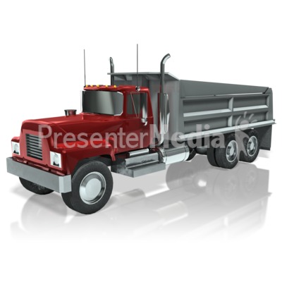 Dump Truck Presentation clipart