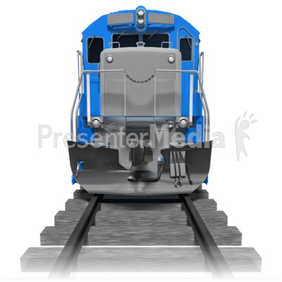 Train Front Presentation clipart