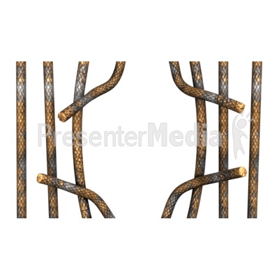 Jail Bars Broken Presentation clipart
