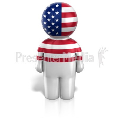 Usa Peg Figure Icon Presentation clipart