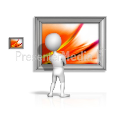 Looking At Bigger Picture Presentation clipart