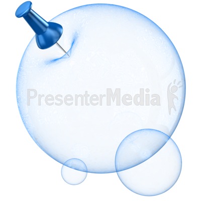 Bubble Pin Pop Presentation clipart