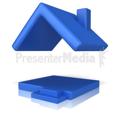 House With Just A Roof Presentation clipart