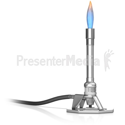 Bunsen Burner Presentation clipart