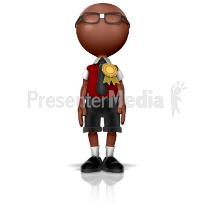 Proud Awarded Student Presentation clipart