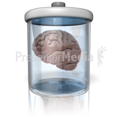 Brain In A Jar Presentation clipart