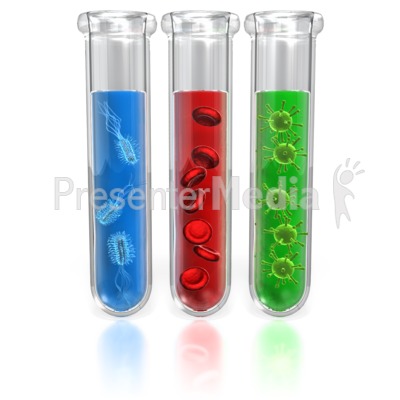 Test Tube Science Presentation clipart