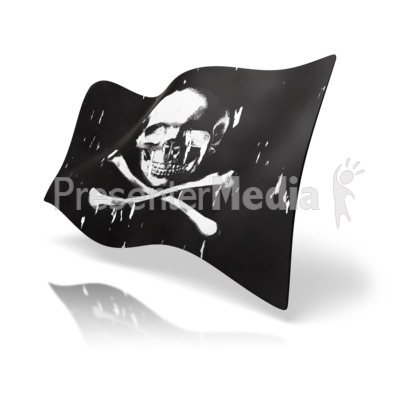 Pirate Flag Presentation clipart
