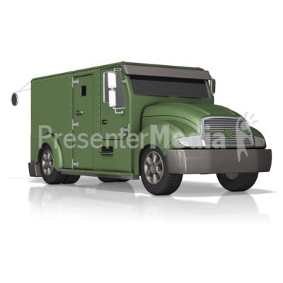 Armored Truck Presentation clipart