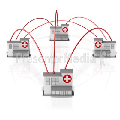 Hospital Network Presentation clipart