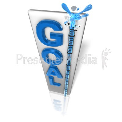 Goal Meter Burst Presentation clipart