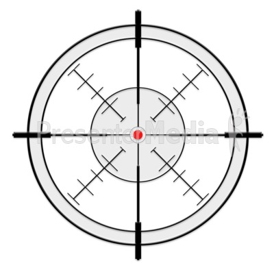 Crosshairs Presentation clipart