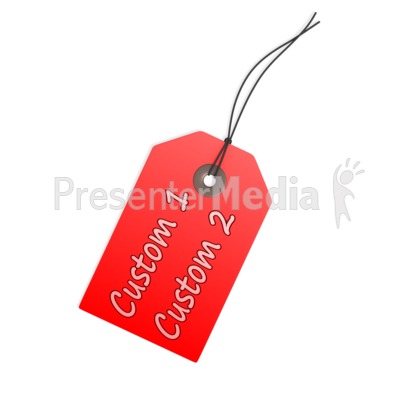 Custom Price Tag Presentation clipart