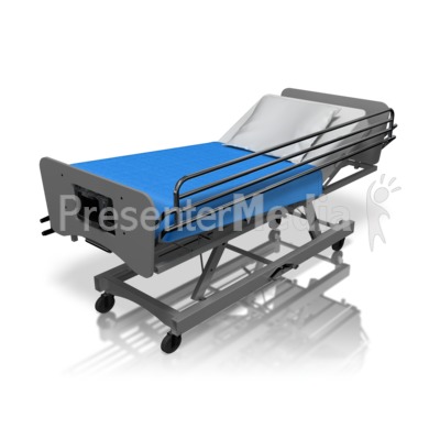 Hospital Bed Presentation clipart