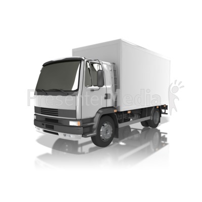 Delivery Truck Presentation clipart