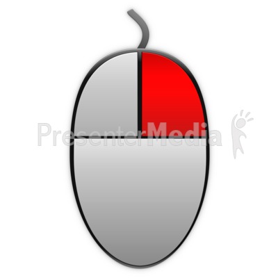 Right Mouse Highlight Icon Presentation clipart