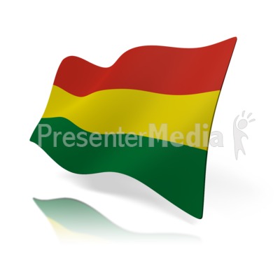Bolivia Flag Presentation clipart