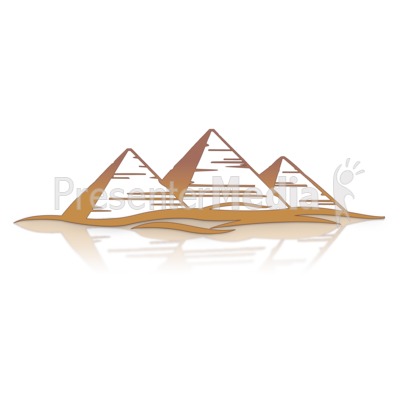 Great Pyramids Presentation clipart