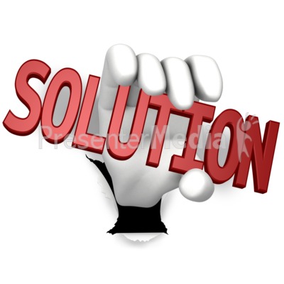Custom Hand Punch Presentation clipart