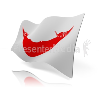 Easter Island Flag Presentation clipart