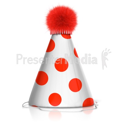 Party Hat Presentation clipart