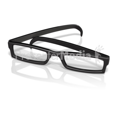 Retro Eye Glasses Presentation clipart