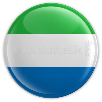 Sierra Leone Badge Presentation clipart