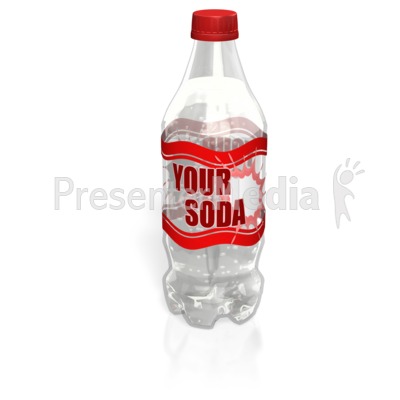 Soda Bottle Label Presentation clipart