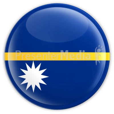 Nauru Badge Presentation clipart