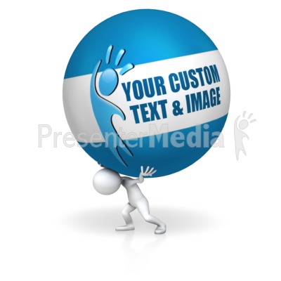 Carry The Ball Presentation clipart