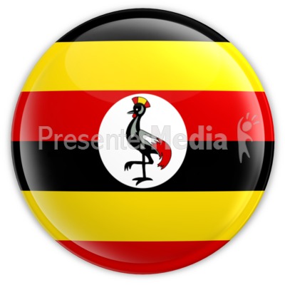 Uganda Badge Presentation clipart