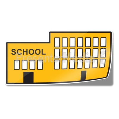 School Icon Sticker Presentation clipart
